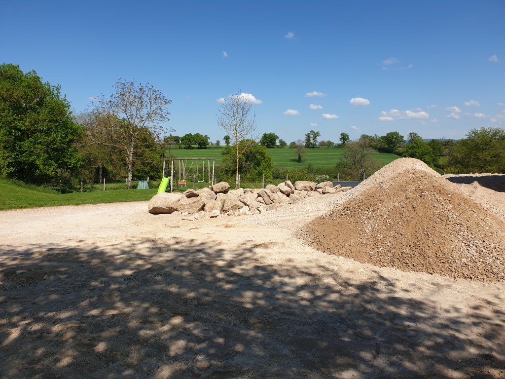 Avant le terrassement